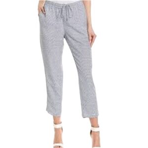 Joie Midnight Ceylon Patterned Midnight Pull-On Pants Size S